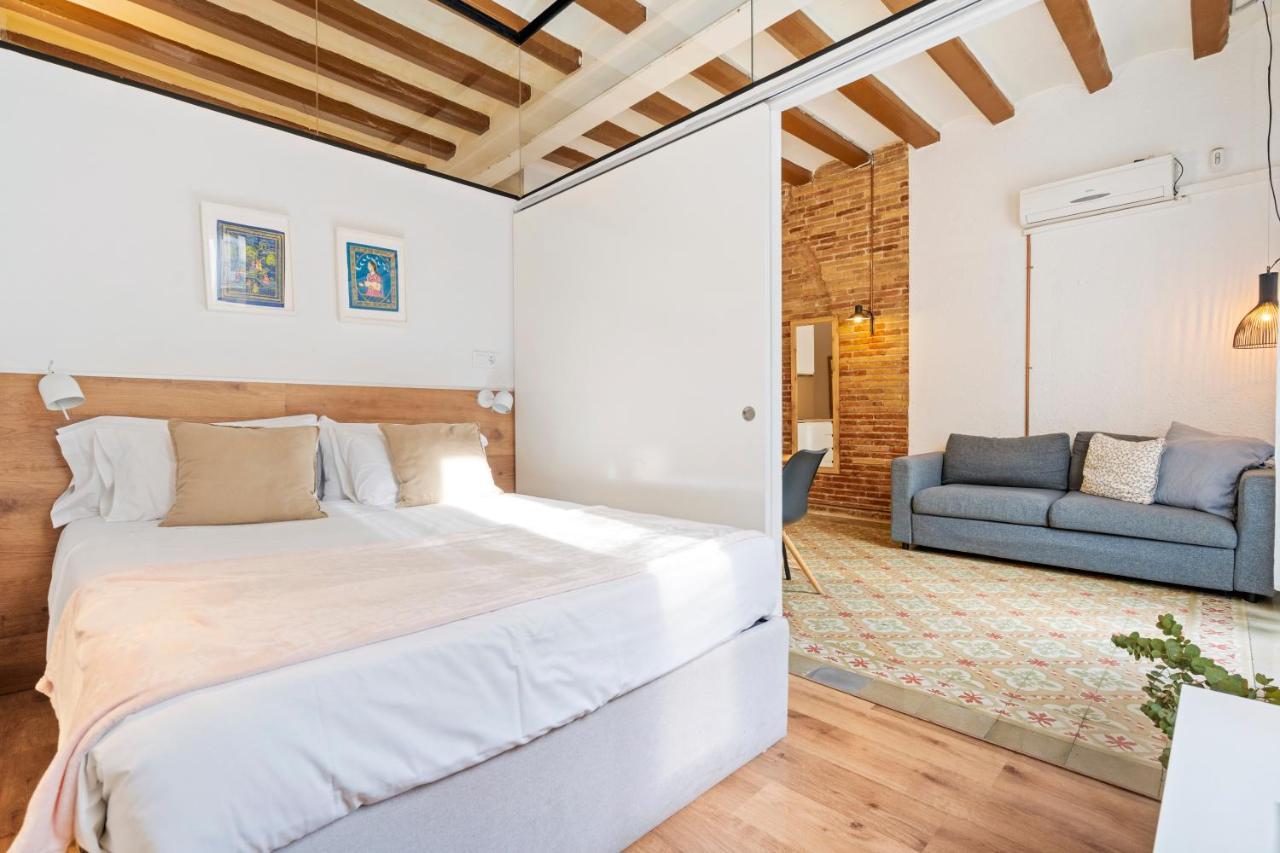Flateli Borrell Apartman Barcelona Kültér fotó