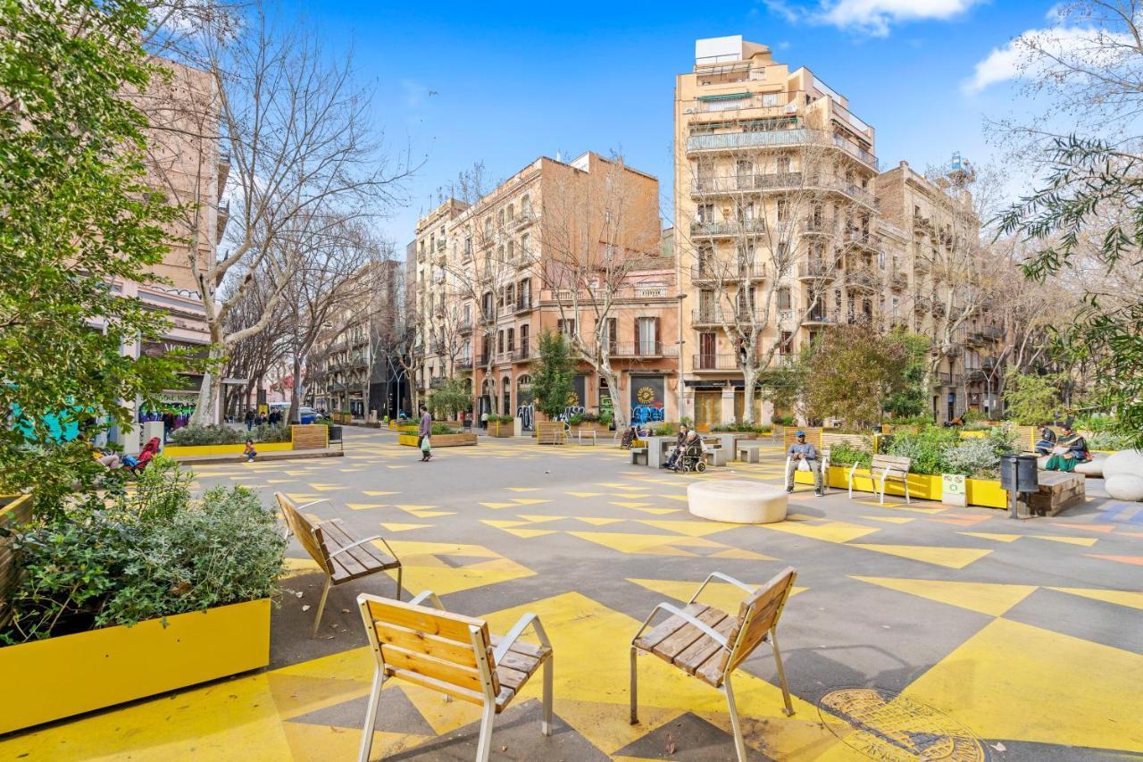 Flateli Borrell Apartman Barcelona Kültér fotó